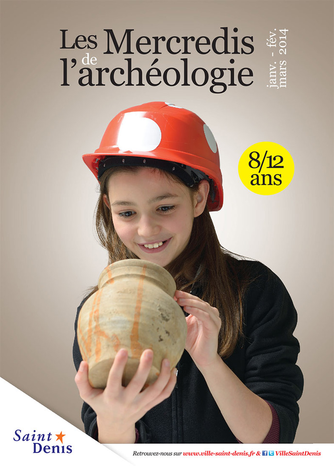 Les Mercredis de l'archéologie - Flyer
