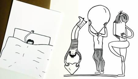 Serie d'illustrations pour édition de cartes postales